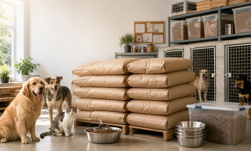 Kho nguồn hàng thức ăn thú cưng cho buyer Việt Nam